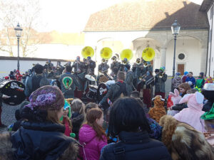 Fasnacht Muri-Wien 2018 - Wiener-Party und Grueen Duume im Muri13